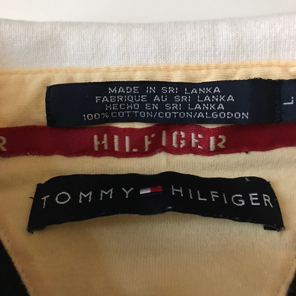 Tommy Hilfiger Large Embroidered Polo Shirt VTG - Picture 8 of 8